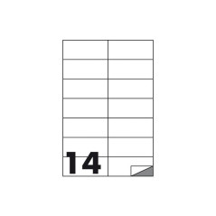 Etichette multifunzione conf. 100fg - F.to 105x42 N.1400