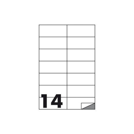 Etichette multifunzione conf. 100fg - F.to 105x42 N.1400