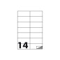 Etichette multifunzione conf. 100fg - F.to 105x42 N.1400