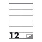 Etichette multifunzione conf. 100fg - F.to 105x48 N.1200