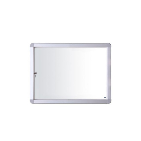 Bacheca Orizzontale con Anta Battente in Plexiglass - Dimensioni 80x110 Cm.