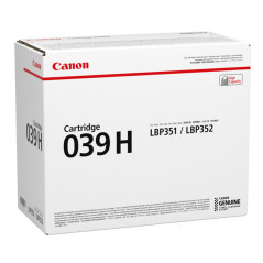 Toner Nero Canon Alta Capacita' 039H