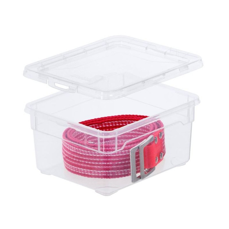 Scatola Clearbox bianca con Coperchio. In vari Formati