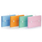 Valigetta portadisegni - polionda - 36,5x56,5 cm - dorso 5,5 cm - colori pastello assortiti