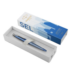 Penna a sfera Jotter Global Icon - Punta M - Skyline città di fama internazionale