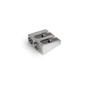 Temperamatite 2 Fori in Metallo Cuneiforme Art.020