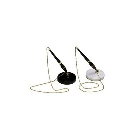 Stiloforo con Base Marmo Nero Art.1703-n
