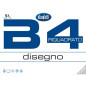 Blocco Disegno B4 Riquad.24x33 220 G -4 Angoli
