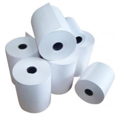 Rotolo Pos Carta Termica 57x8 Anima 8 Mm