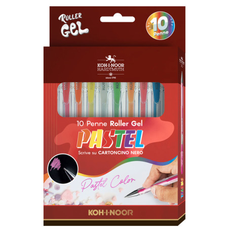 Astuccio 10 Roller Koh-i-gel - Diversi Assortimenti di Colori