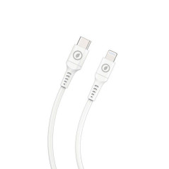 Cavo di ricarica Type-C / Lightning - sync & charge - Bianco