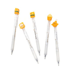 Penna gel a scatto cancellabile FriendsPen - tratto fine - colore blu