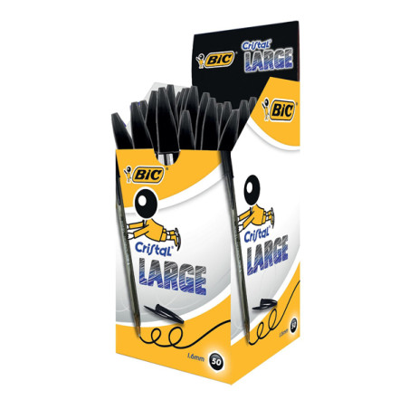Penna Sfera Cristal Large 1,6mm - Confezione da 50 Pezzi
