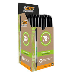 Scatola 50 Penne a Sfera Scatto Ecolutions - Tratto 1.0mm