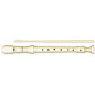 Flauto Soprano in Abs Smontabile con Scovolino