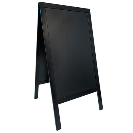 Lavagna Nera a Cavalletto 69x125cm Sandwich Securit