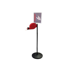 Piantana con Chiocciola Dispenser per Elimina Code