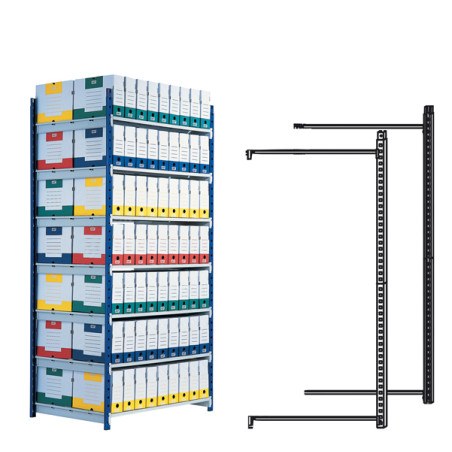 Scaffale Rang'eco 5 Ripiani 100x70xh200cm - Modulo Aggiunta