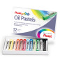 Pastelli a olio Pentel Arts - lunghezza 60 mm - colori assortiti
