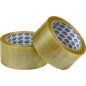Nastro da imballo - PPL silenzioso - 50 mm x 66 m - trasparente