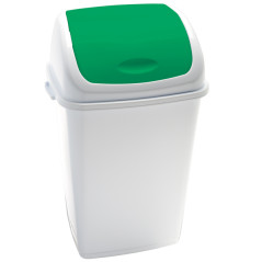 Pattumiera con coperchio basculante 50 Litri