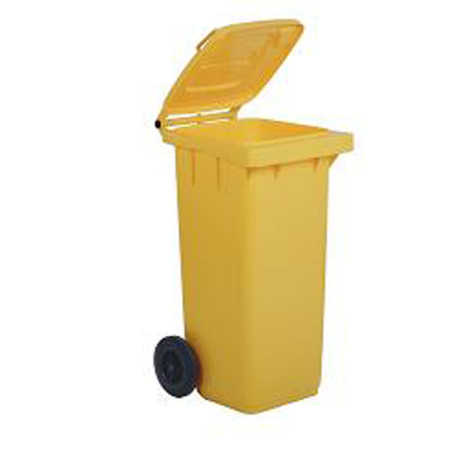 Bidone carrellato 120Lt per raccolta differenziata