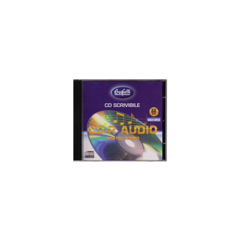 CD-R Audio - 700 MB - jewel case - Silver