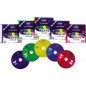 Confezione 10 CD-R scrivibili - 700 MB - slim case colorato - Crystal colorata