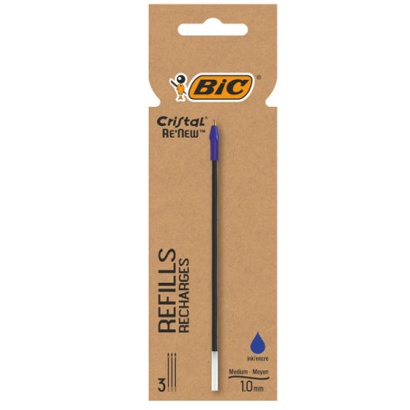 Blister 3 refill Cristal Re'New 1mm