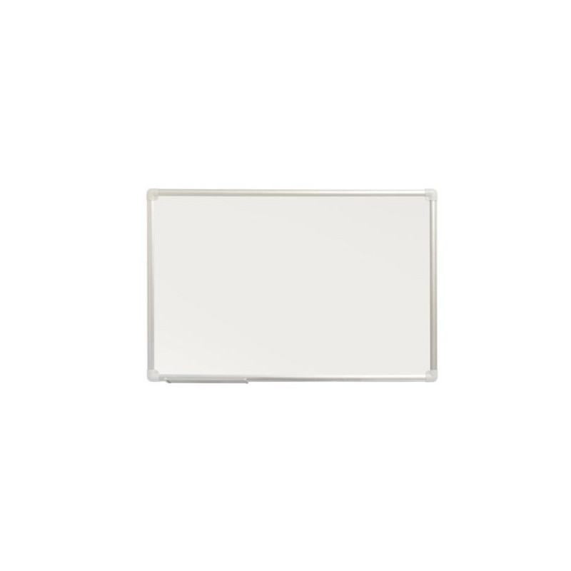 Lavagna magnetica bianca - cornice in alluminio - 60x90 cm