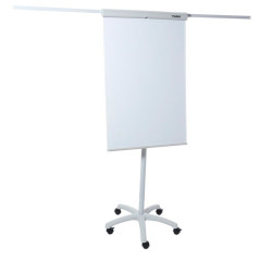 Lavagna portablocco magnetica su ruote - 100x70cm
