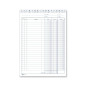 Scheda Dare/Avere/Saldo - con naselli A/Z - Scheda bianca da 200 gr. - 24x17 cm