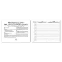 Registro della clientela a fini antiriciclaggio per Professionisti e Revisori contabili - 23pg num