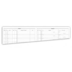 Registro Carico/Scarico Armi 49pg Num 31x24,5 Cm