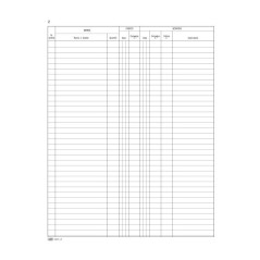Registro Merci in deposito presso ausiliari - 100 pagine