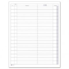 Registro Copia Ricette 100pg 31x24,5 Cm