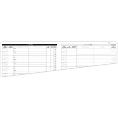 Registro Giornale del conducente (con spazi per check auto) - 18 pagine