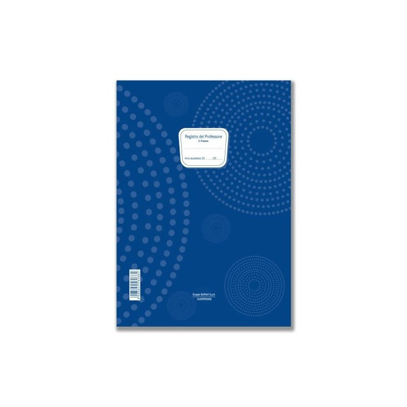 Registro del professore ad 1 classe - 16 pagine