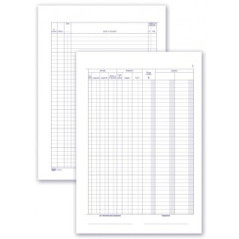 Registro Contabilità dei lavori - 50 pagine - 29,7x21 cm