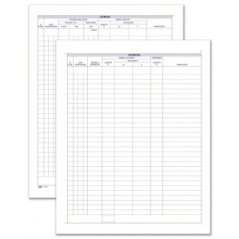 Registro Carico/Scarico documenti di accompagnamento (regime delle Accise) - 7 pagine prenumerate - 31x24,5 cm