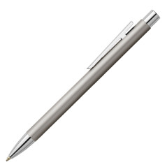 Penna Neo slim - Fusto in Acciaio Cromato Opaco. Con Astuddio regalo
