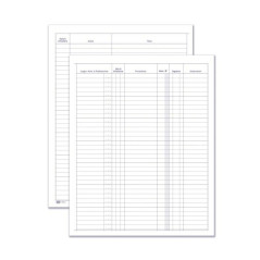 Registro Protocollo - inventario dei libri - 50 pagine