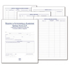 Registro Autocontrollo alimentare - metodo HACCP - Rintracciabilità e tracciabilità degli alimenti