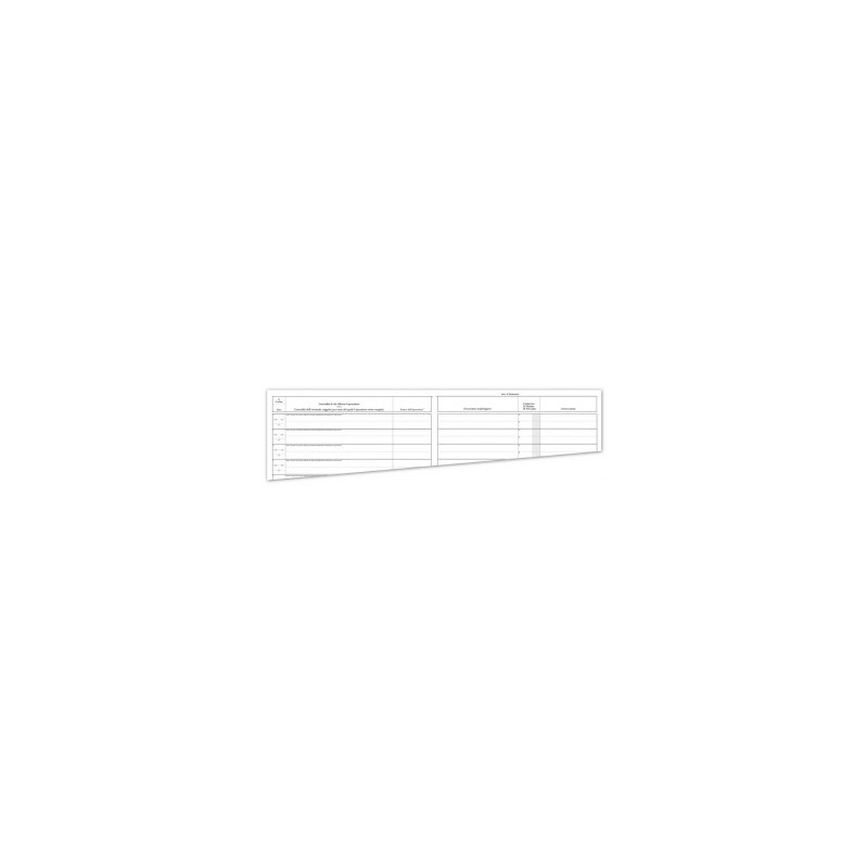 Registro Commercio di beni usati, antichità e preziosi - 49 pagine prenumerate - 31x24,5 cm
