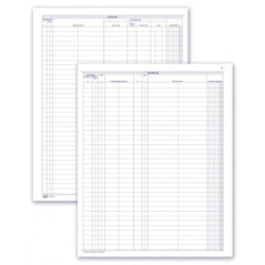 Registro Carico/Scarico autoveicoli in conto deposito presso gli autosaloni - 49 pagine prenumerate - 31x24,5 cm