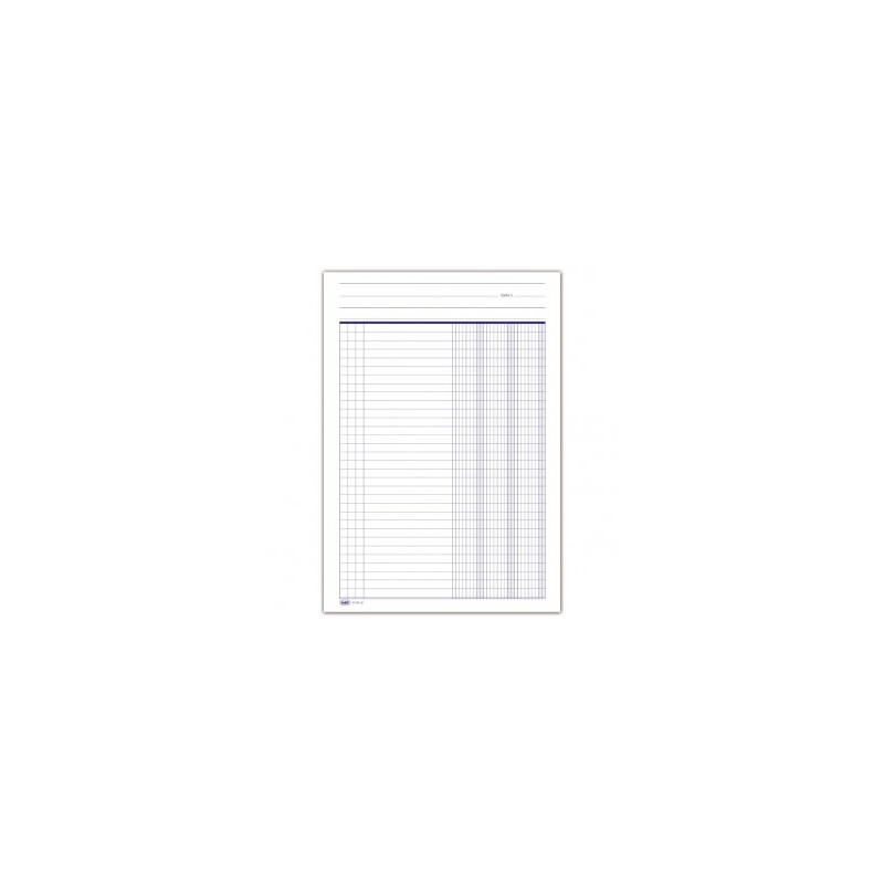 Scheda a 3 colonne (4 fori per archiviazione) - 90 gr. - 29,7x21 cm