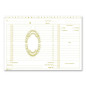 Scheda per dentisti - cartoncino da 140 gr. - 17x24 cm