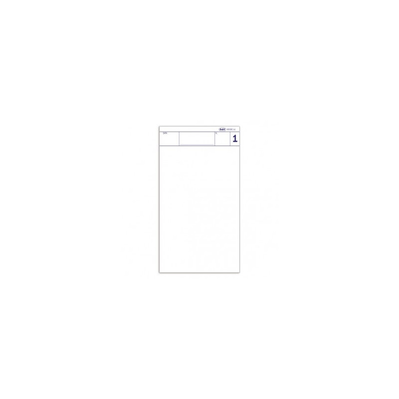 Comande generiche - Blocco 25/25 fogli autoricalcante - 14,5x7,5 cm