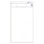 Comande generiche - Blocco 25/25 fogli autoricalcante - 14,5x7,5 cm