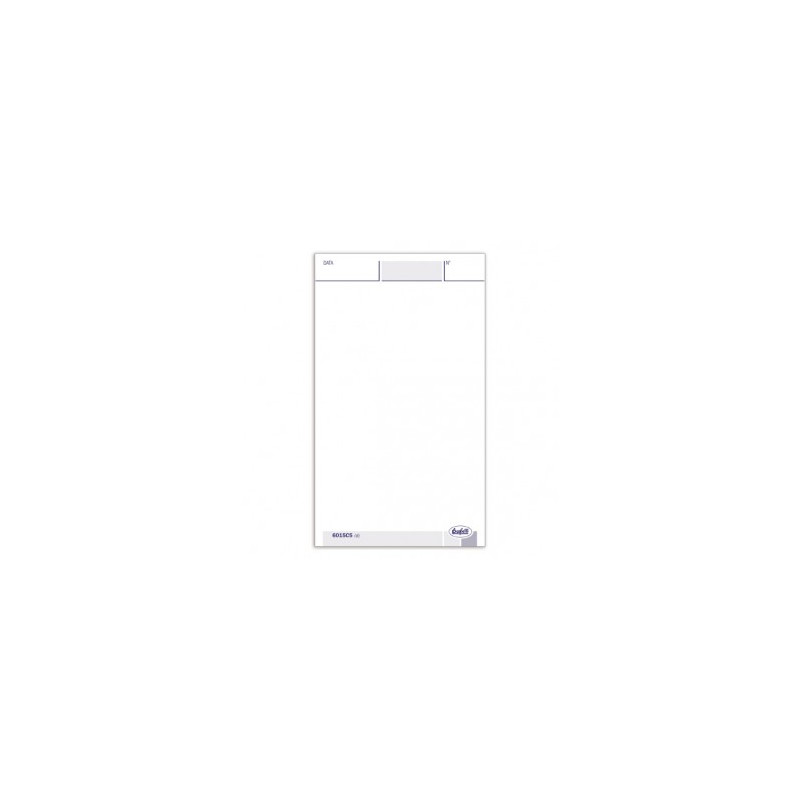 Comande generiche - Blocco 50/50 fogli autoricalcante - 14,5x7,5 cm